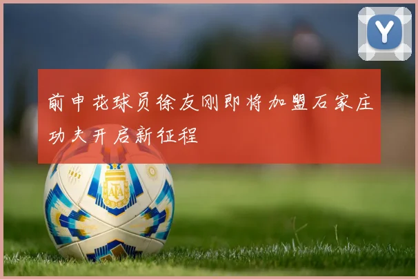 前申花球员徐友刚即将加盟石家庄功夫开启新征程